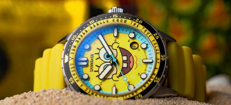 Head On Down To Bikini Bottom With The Spinnaker Hass Automatic ‘SpongeBob SquarePants’ 25th Limited-Edition Dive Watch