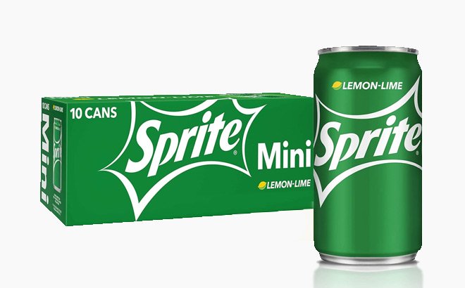 Sprite Mini Cans 10-Pack for $3.96 at Amazon