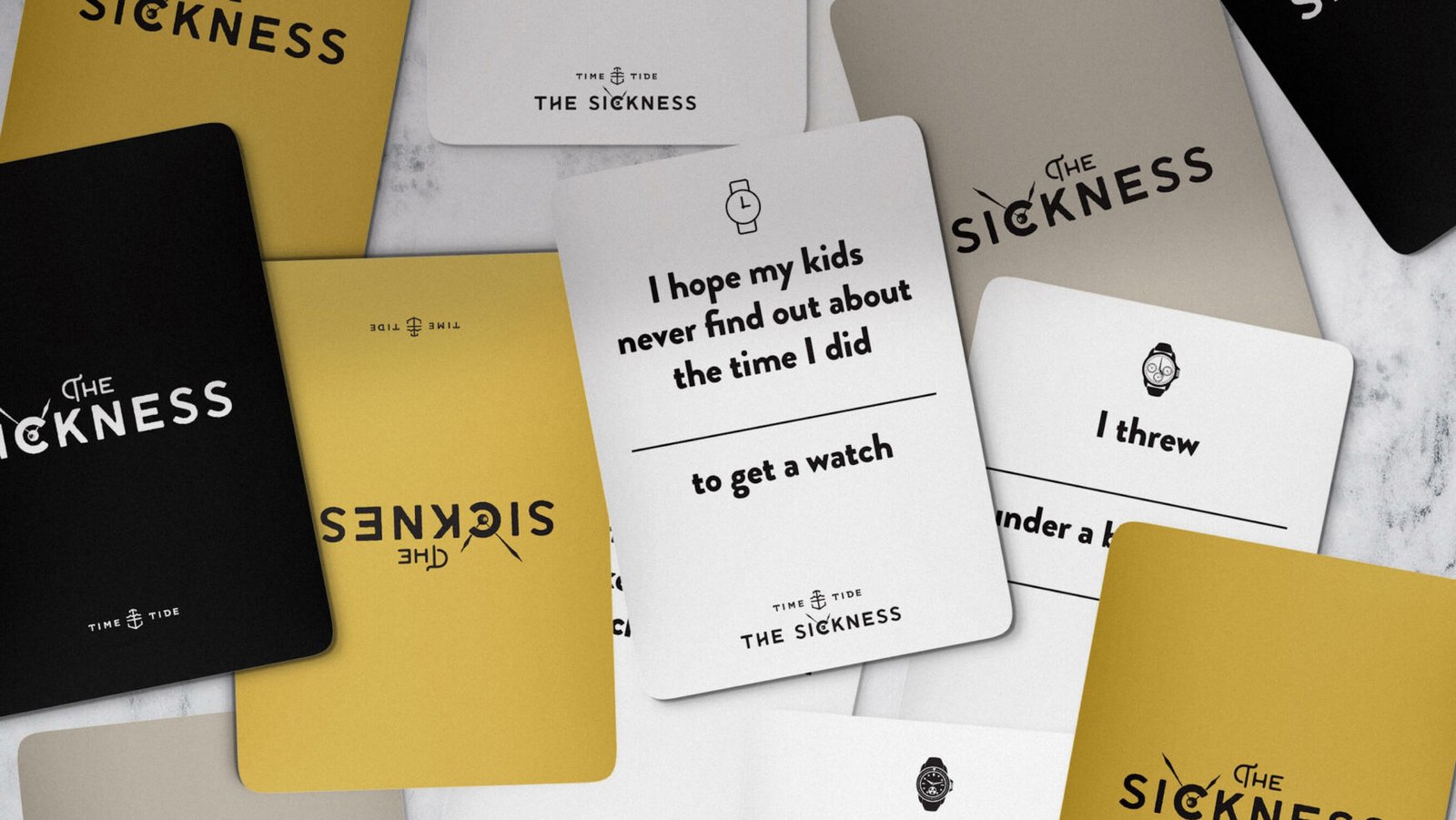 <div>Cards Against Humanity, but for watches? Zach & Scarlett play THE SICKNESS</div>