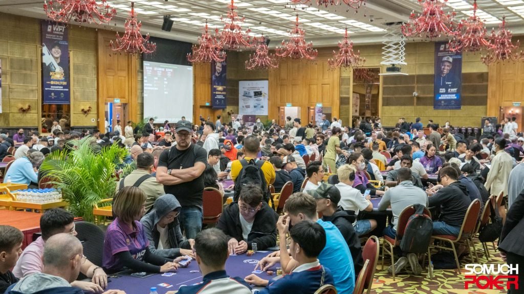 Xiaosheng Zheng Bags A Monster Stack At Day 1C of WPT Cambodia Championship