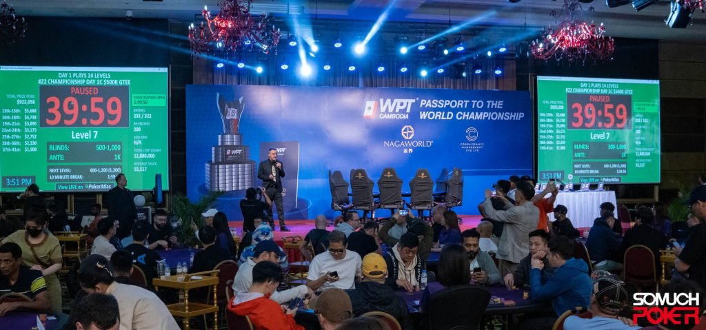 WPT Cambodia Championship Soars To USD 1Million Prize Pool; Pradeep Nudurumati Sharma Tops Day 1C