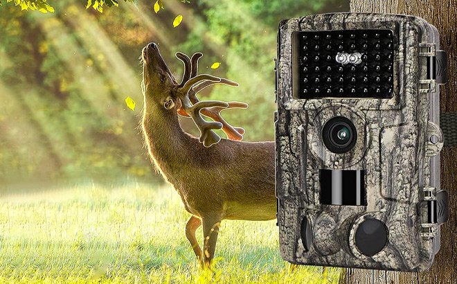 WiFi Trail Camera with Night Vision $34.99 Shipped at Amazon