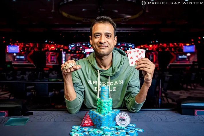 Aditya Agarwal Finally Locks Up The Dream Bracelet At 2024 WSOP