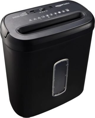 Amazon Basics 8-Sheet Cross Cut Paper and Credit Card Shredder Only $28.80