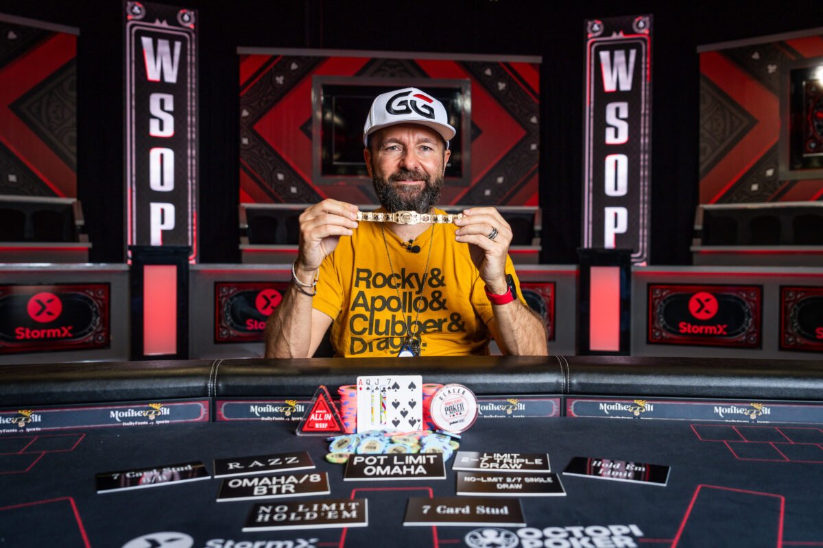 Daniel Negreanu Ends 10 Year WSOP Drought by Winning $50,000 Players Championship