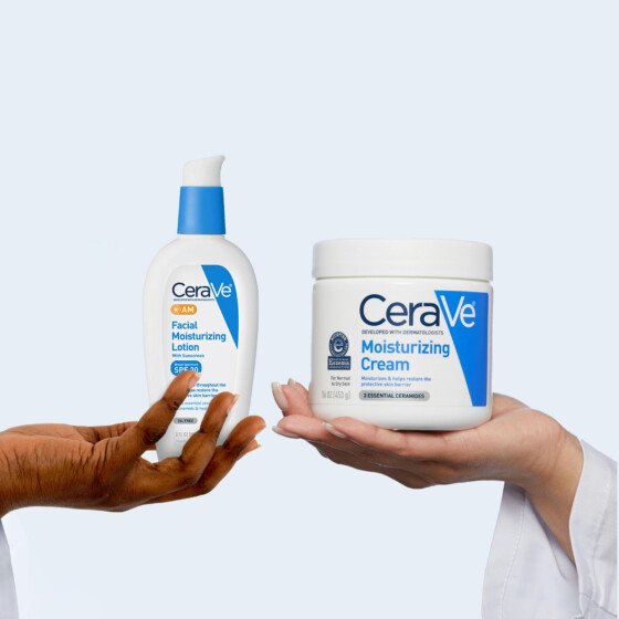 <div>FREE Sample of CeraVe Moisturizing Cream & AM Lotion Sample Pack</div>