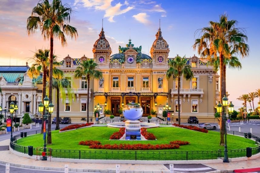 Monaco’s Monte-Carlo Casino Boarding Crystal Symphony Cruise Ship