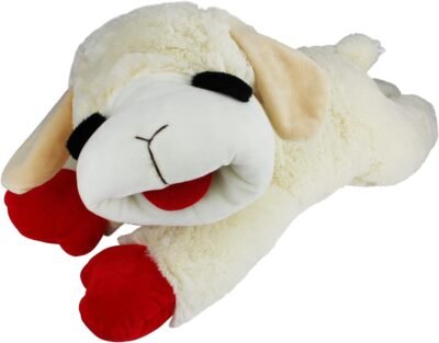 24″ Multipet Lamb Chop Plush Dog Toy Only $7.80