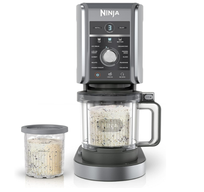 Ninja Creami Deluxe ice cream maker for $200