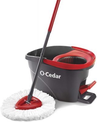 <div>O-Cedar EasyWring Microfiber Spin Mop & Bucket Only $29.97</div>
