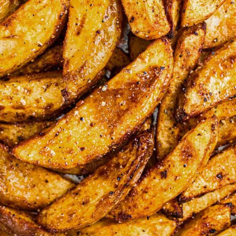 Potato Wedges {Air Fryer or Oven Method}