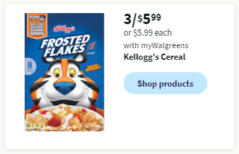 Kellogg’s Cereals Sale! 3/$5.99 – Just $1.99 Per Box! No Coupons Needed!