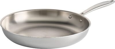 Tramontina Stainless Steel Tri-Ply Clad 12-inch Fry Pan Only $33