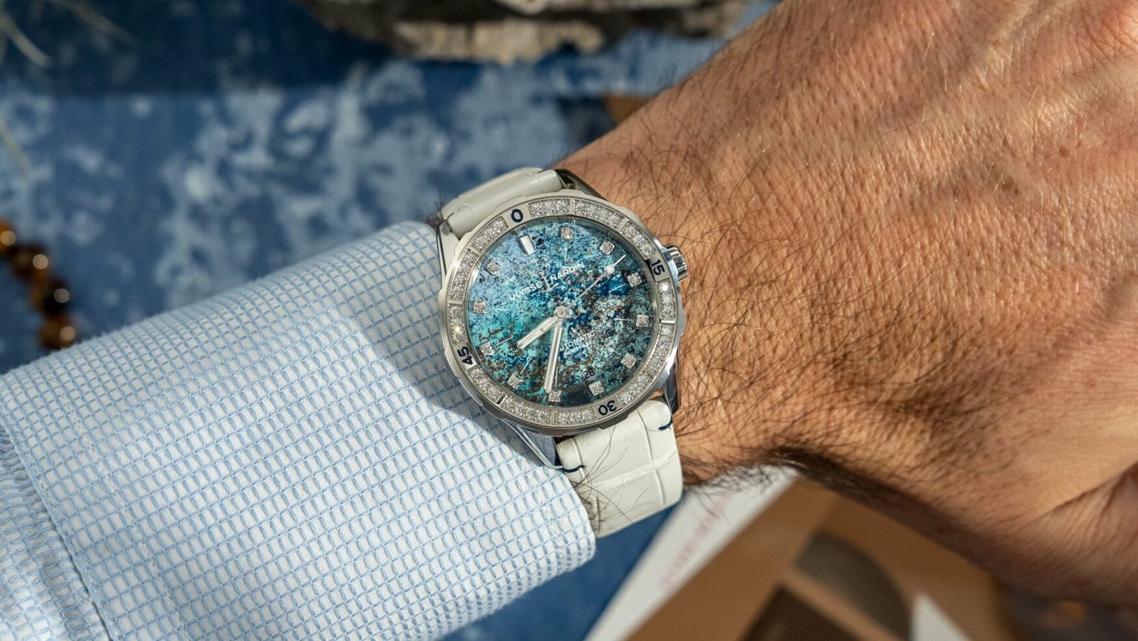 The Ulysse Nardin Diver Atoll has a dial like you’ve never seen