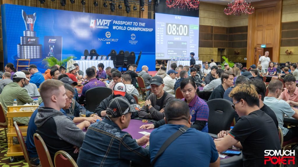 Big Turnout At WPT Cambodia Championship Warm Up With 398 Entries; James Brooks Leads Day 2 Lineup