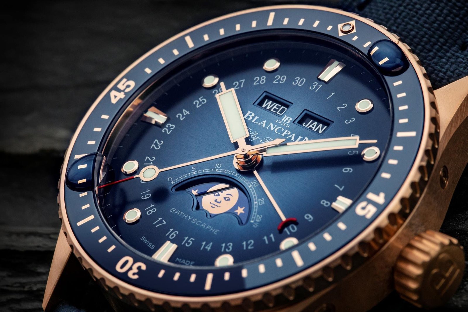 Introducing: Two New Versions Of The Blancpain Fifty Fathoms Bathyscaphe In Grail-worthy Gold