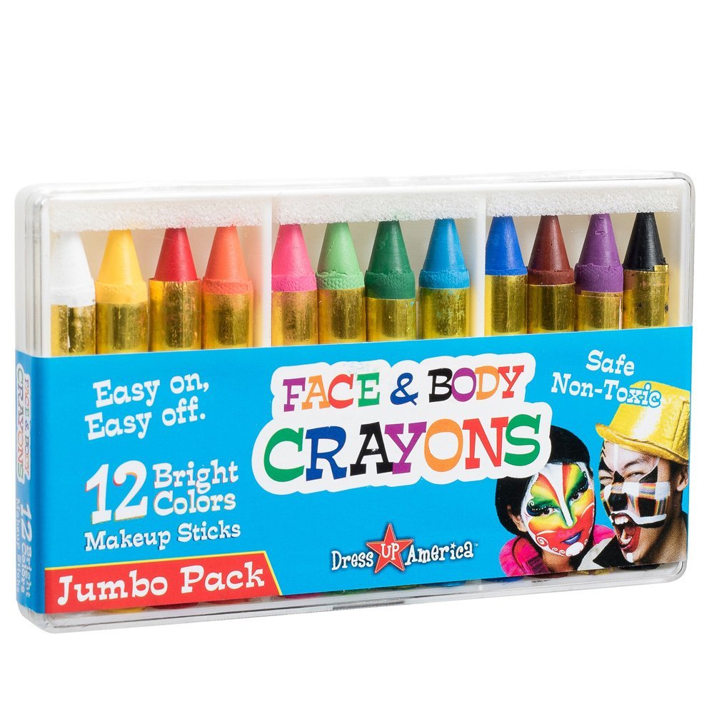 12 Color Face Paint Crayons – Just $7.99!