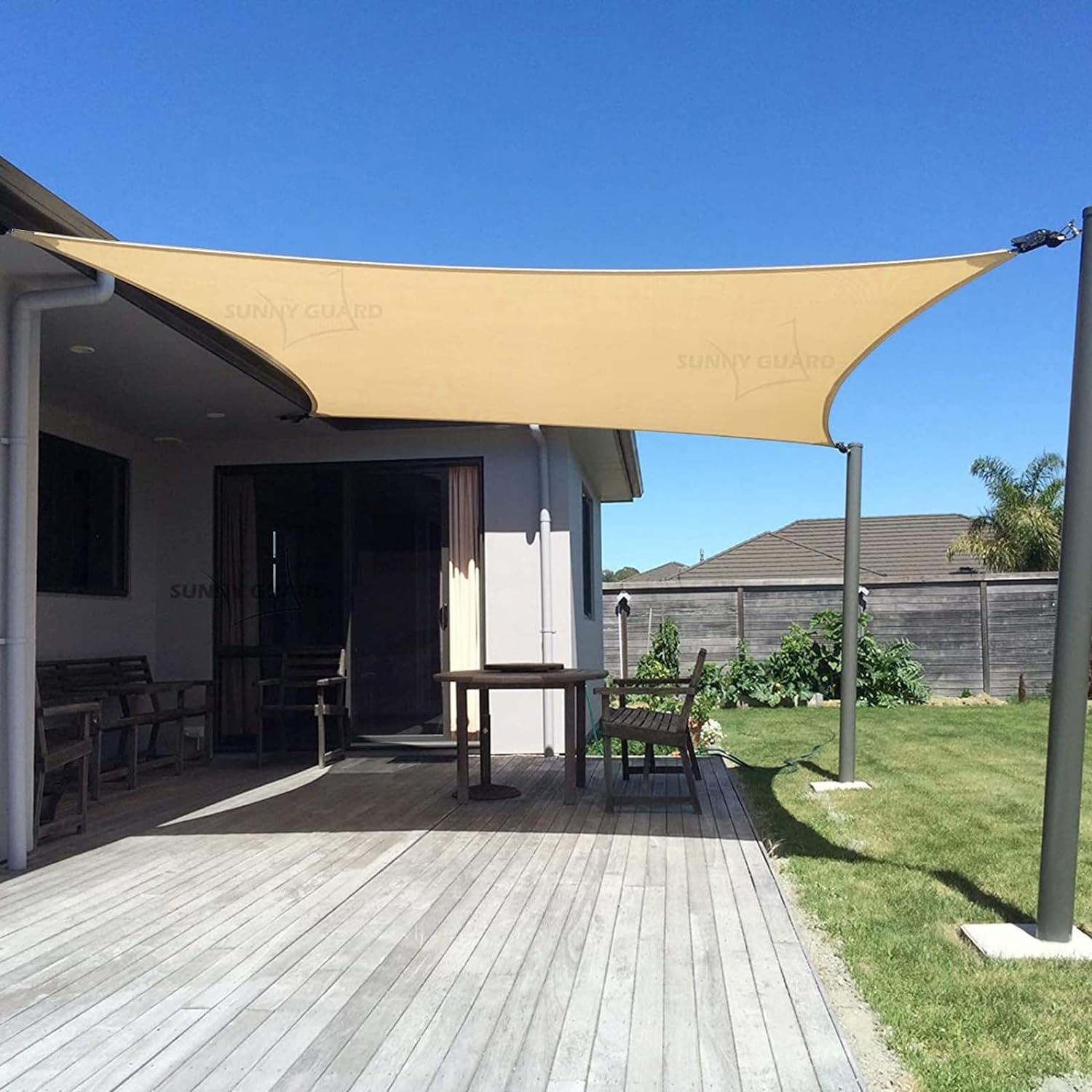 SUNNY GUARD Sun Shade Sail – Only $24.99!