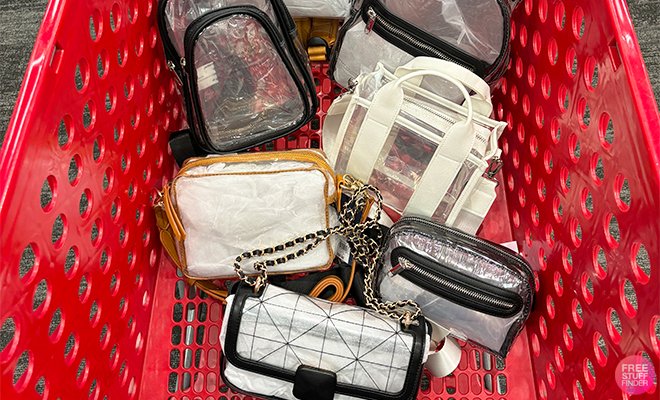 30% Off Clear Bags at Target (From $10!)