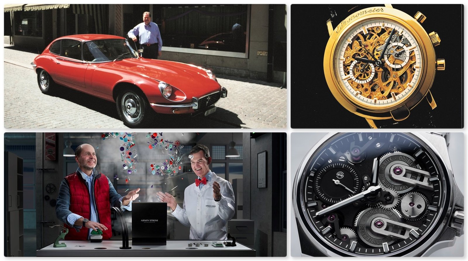 A Red Jaguar E-Type, One-Day Trips To New York On Concorde, And Other Fun Facts About Armin Strom