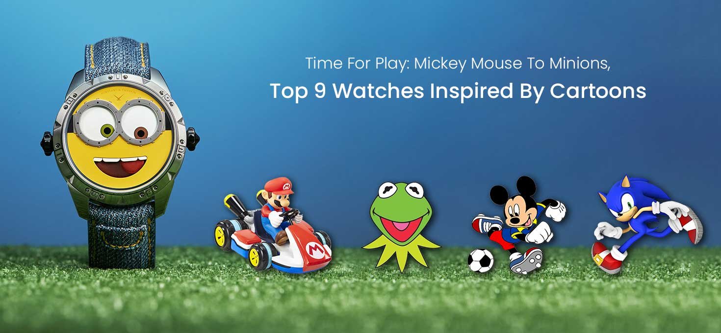 Time For Play: Mickey Mouse To Minions, Top 9 Watches Inspired By Cartoons