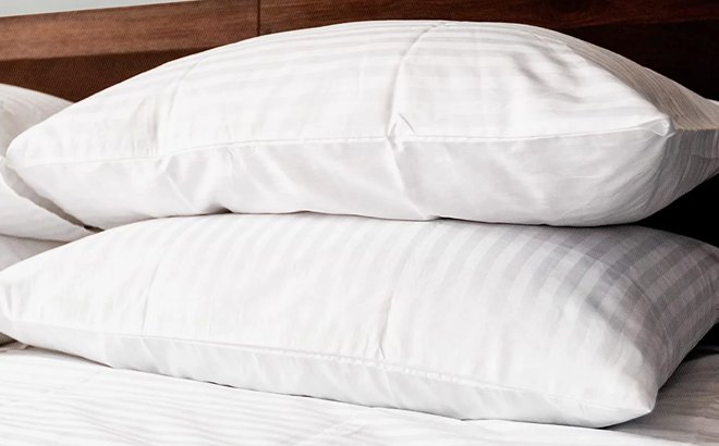 Beckham Pillows Queen Size 2-Pack for $50 Shipped at Amazon – Best Seller!