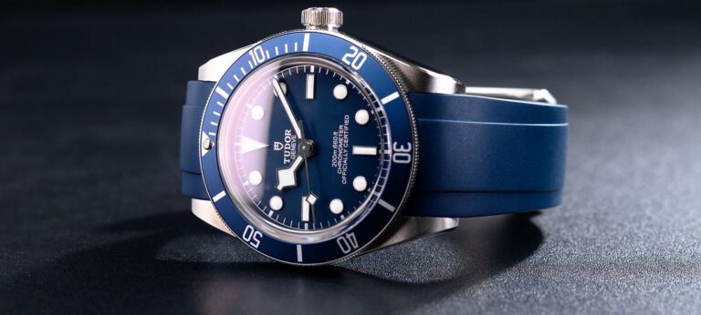 Upgrade Your Tudor Black Bay 58 Watch With A Crafter Blue TD03 Vulcanized FKM Rubber Strap