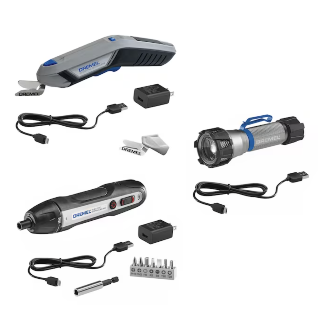 Today only: Dremel 4V USB tool 3-piece kit for $90