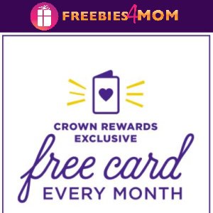 👑Free August Hallmark Card In-Store ($4.99 Value)