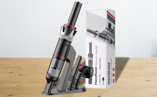 Handheld Cordless Vacuum $33 Shipped at Amazon