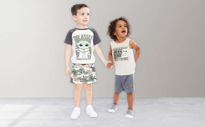 Toddler Boy 5-Piece Outfit Set $9.96 at Walmart