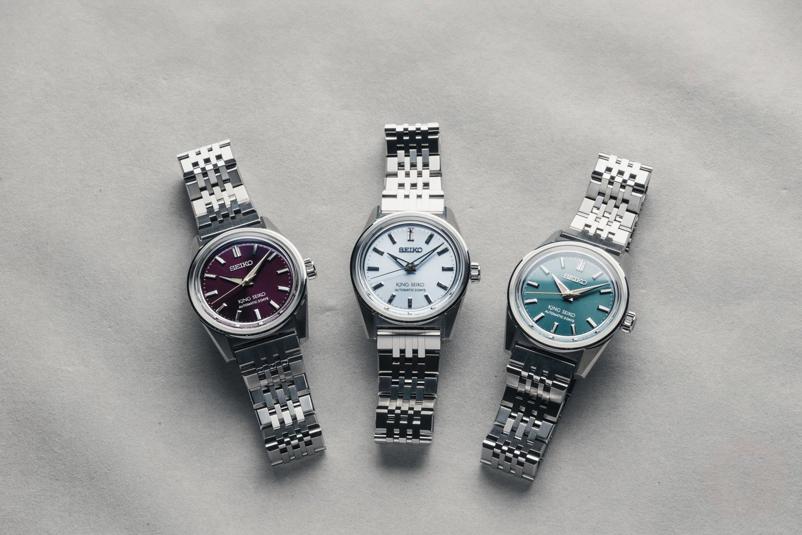 Introducing: The New King Seiko KSK 6R 3 Days 36mm In Three Preppy Colors