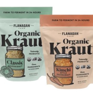 🛒Coupon Free Flanagan Farm Organic Kraut (up to $7.99)