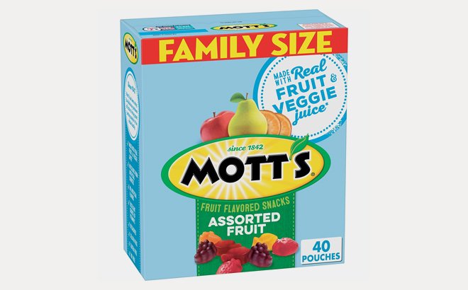 Mott’s 40-Count Fruit Snacks $5.99 Shipped at Amazon