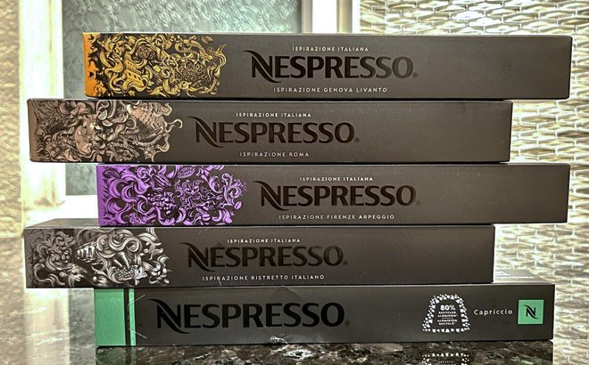 Nespresso Pods 50-Count $34 Shipped