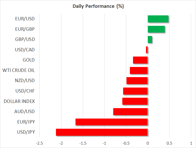 Market Comment – Dollar plummets as US jobs data spread panic