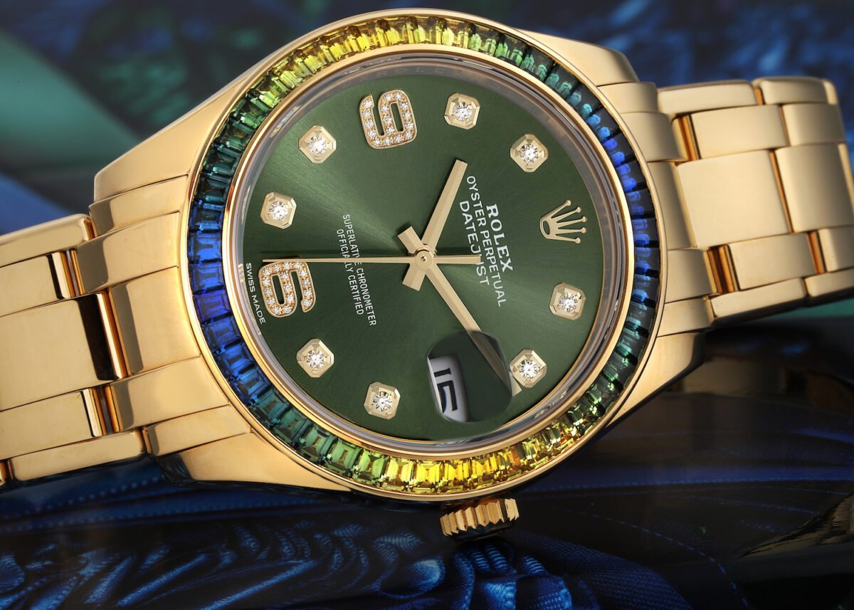 Rolex Pearlmaster 39 with Sapphire Bezels