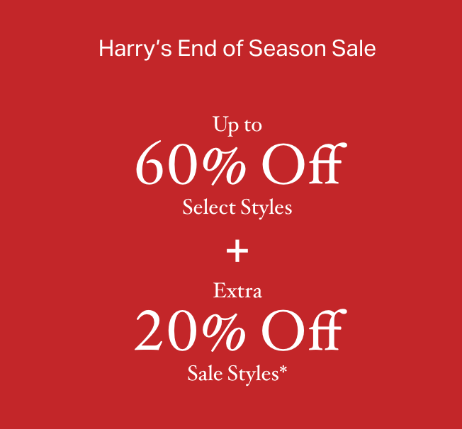 Harry Rosen Canada End of Season Sale: Save up to 60% off Sale Styles + Extra 20% off