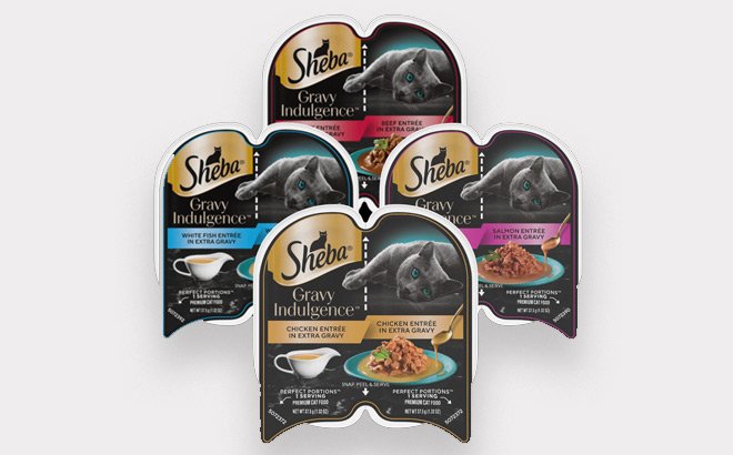 FREE Sheba Gravy Cat Food + FREE Shipping!