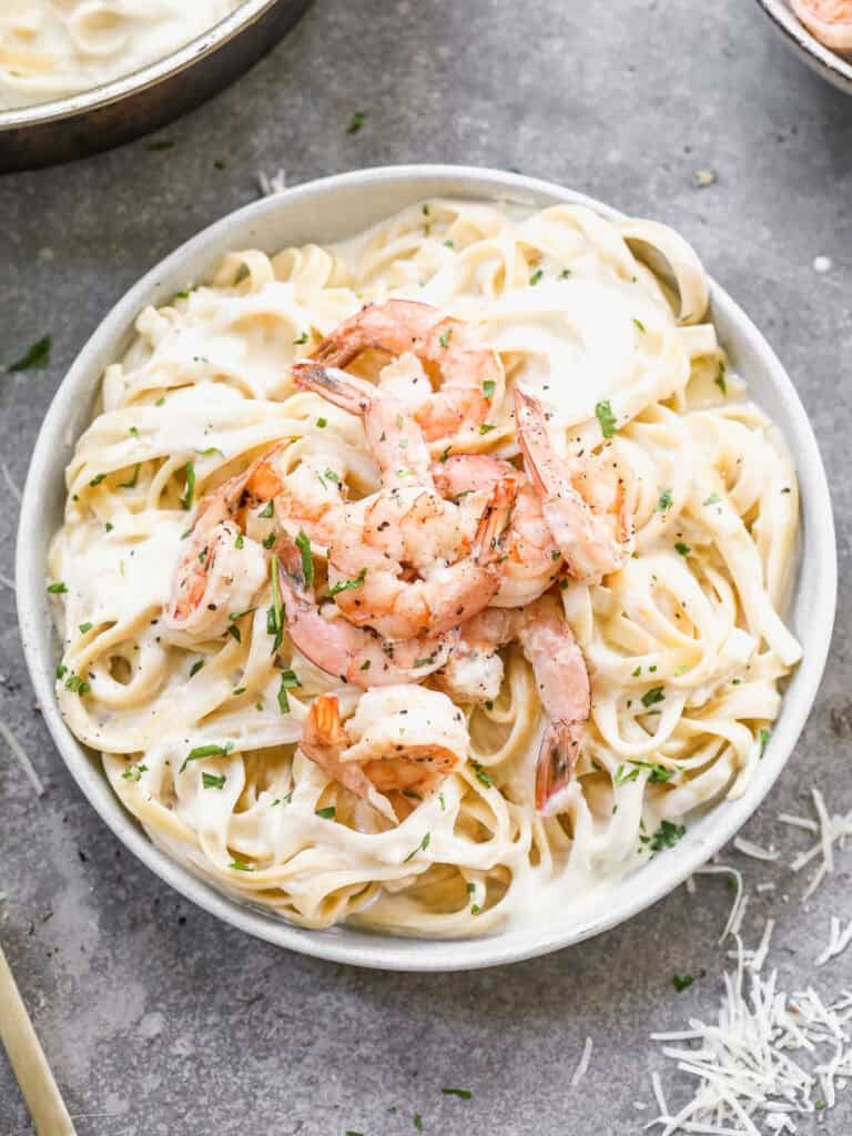 Shrimp Alfredo