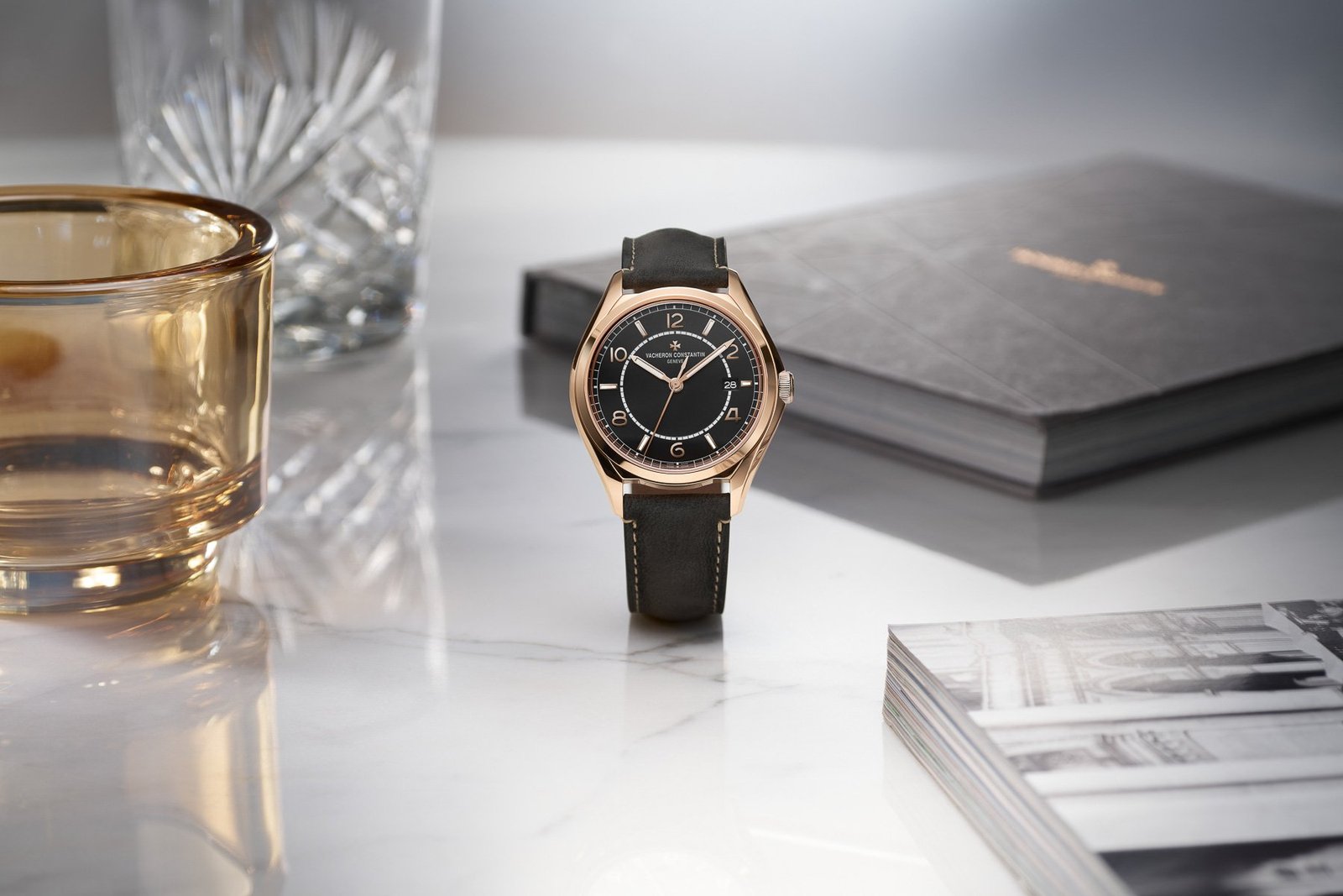 Introducing: The Vacheron Constantin Fiftysix In A Rose Gold And Black Tuxedo-Like Outfit