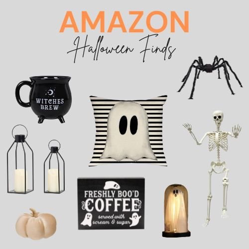 Amazon Halloween Finds | CUTE Home Decor Finds for Spooky Season!