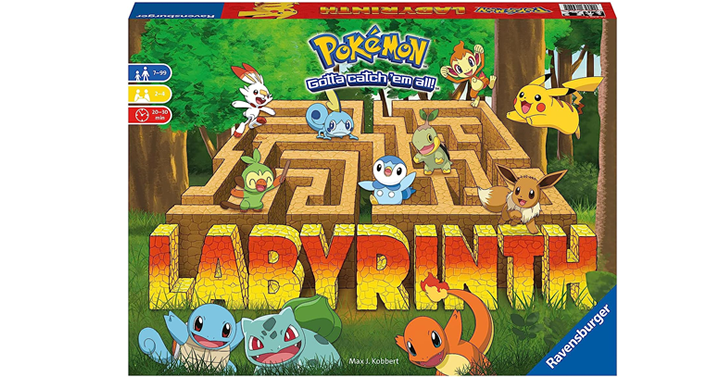 Ravensburger Pokémon Labyrinth Family Board Game – Just $14.99!