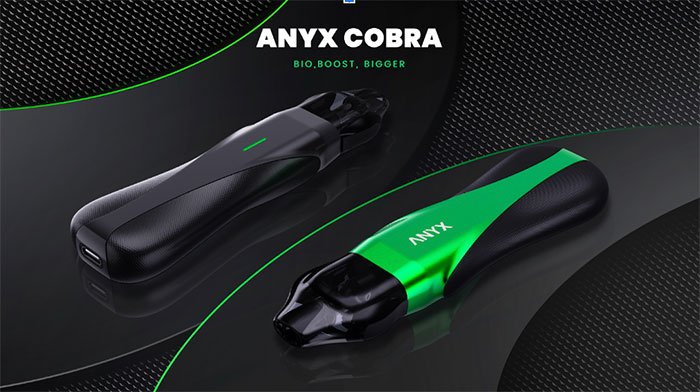 ANYX Cobra: Bio Boost Bigger – The Ultimate Pod System for Vaping Enthusiasts