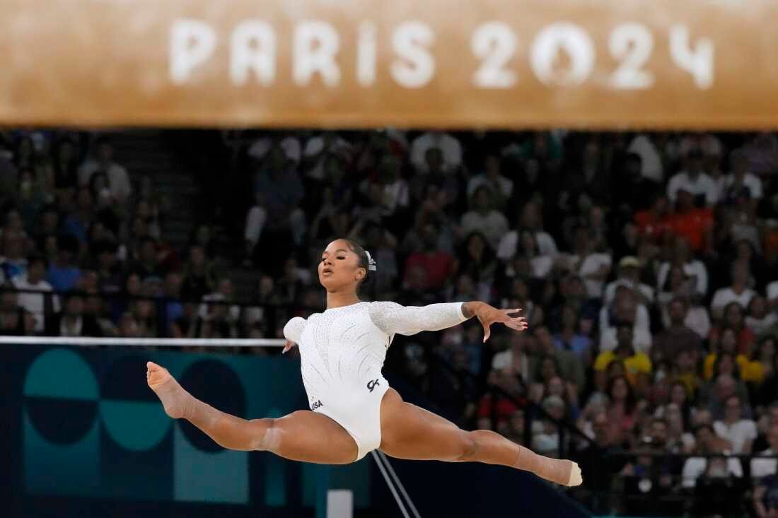 U.S. gymnast Jordan Chiles may have to return Olympic bronze medal after ruling : NPR