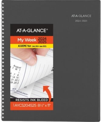 AT-A-GLANCE Academic Planner 2024-2025 Only $5.14