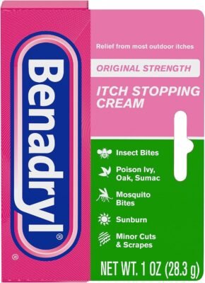 Benadryl Original Strength Anti-Itch Cream, 1 oz Only $1.65