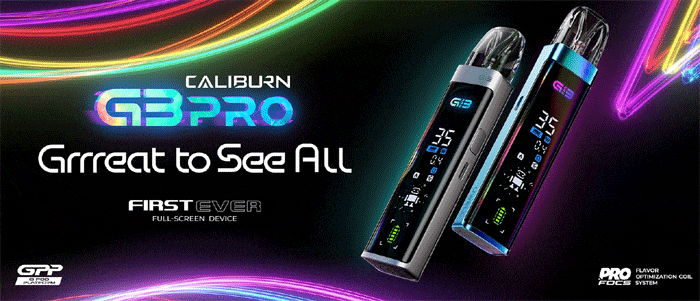 Uwell Caliburn G3 Pro Preview – Very Flashy!