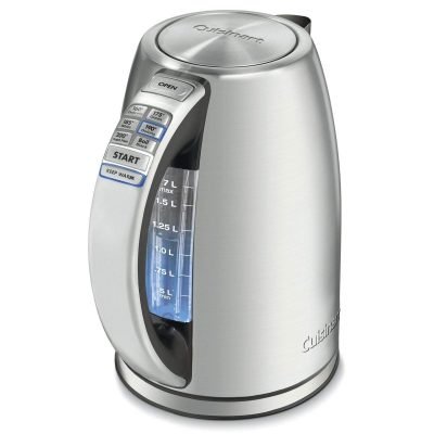 Cuisinart PerfecTemp 1.7-Liter Stainless Steel Cordless Electric Kettle Only $55.99