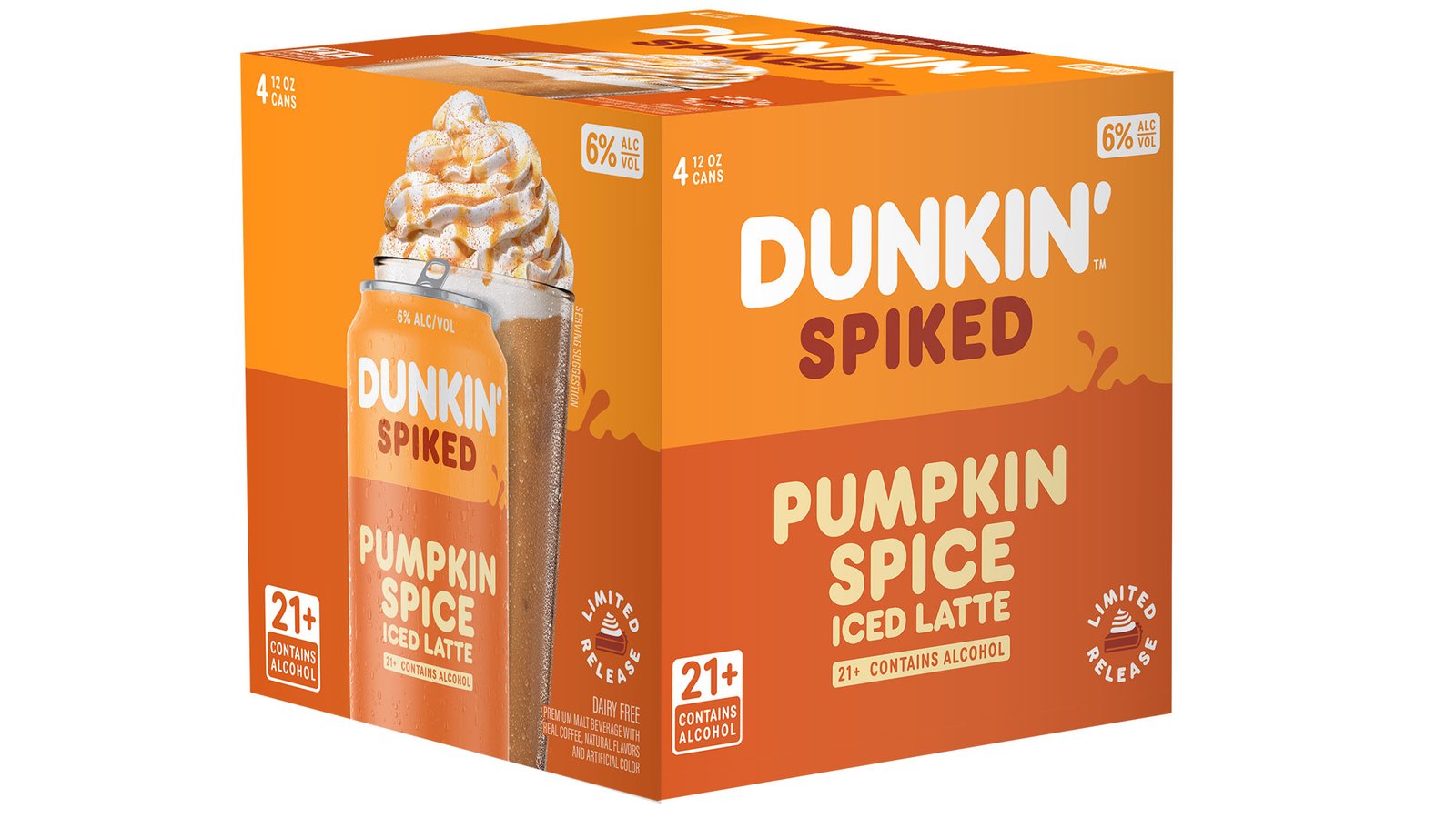 Dunkin’ Just Dropped a Canned, Spiked Pumpkin Spice Latte